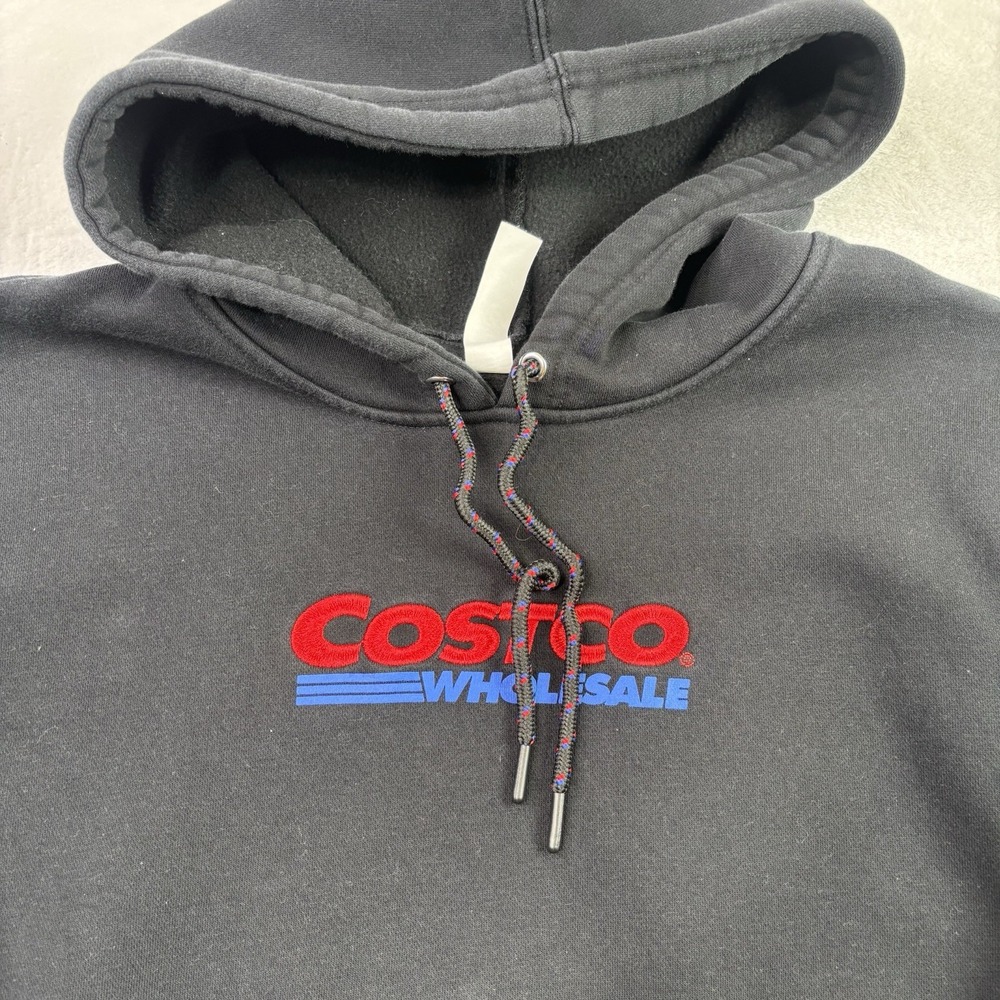 Kirkland Signatrue Costco Wholesale Black Pullover Long Sleeve Hoodie Men's S - Picture 2 of 8